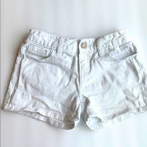 Old Navy White Jean Shorts Size 8